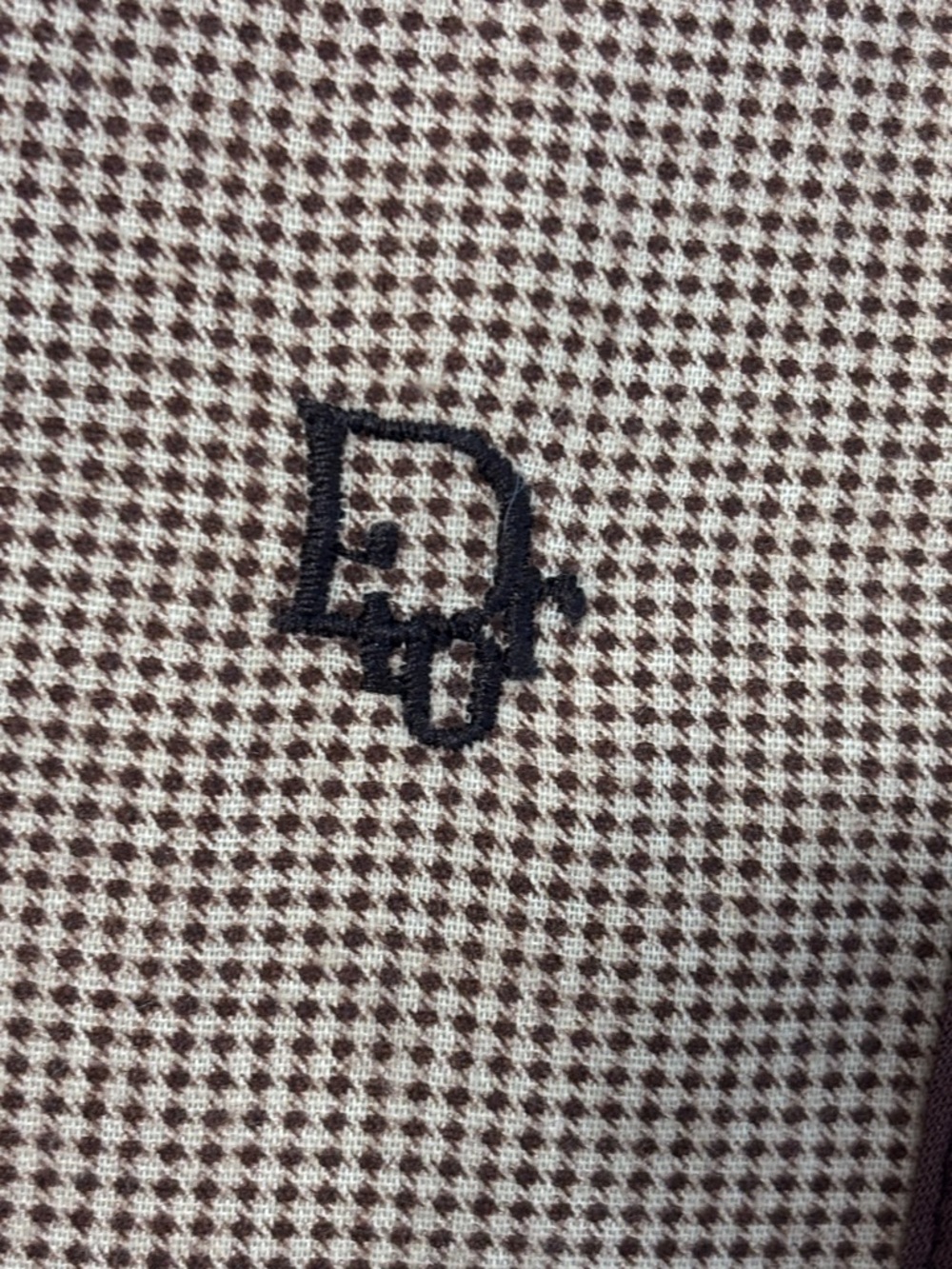 Dior Men Brown Tan Robe with Dark Brown Trim - Picture 11 of 11